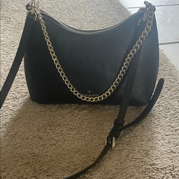 Kate Spade Black Textured Shoulder Bag - Picture 4 of 4